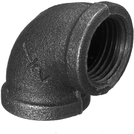 Ironwerks Designs 1/2" Iron 90-Degree Elbow Fitting, 10PK IW-90EL-1/2-10